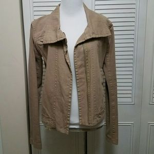 2 Tan James Perse Jacket